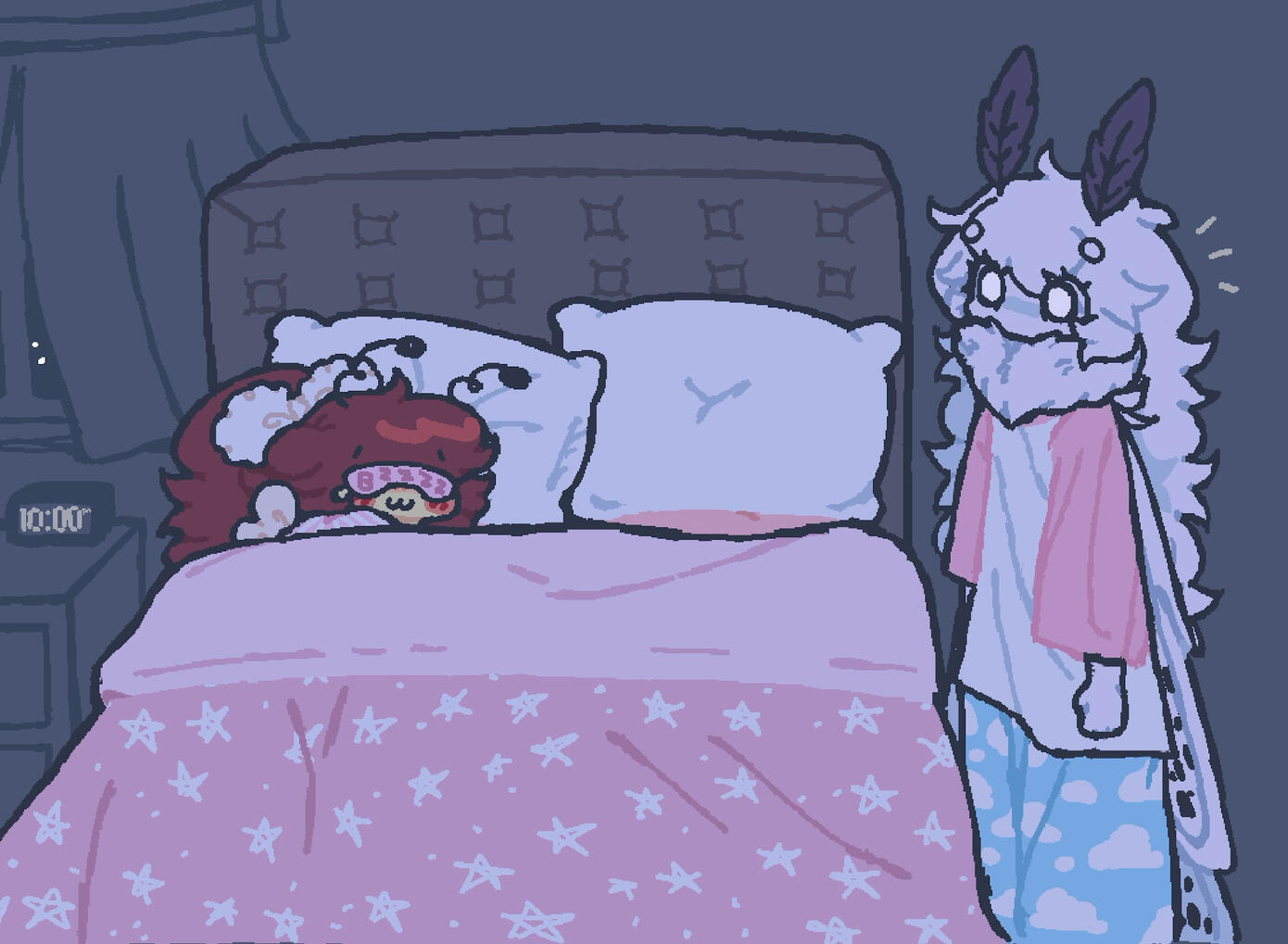 lilac being a nocturnal creature