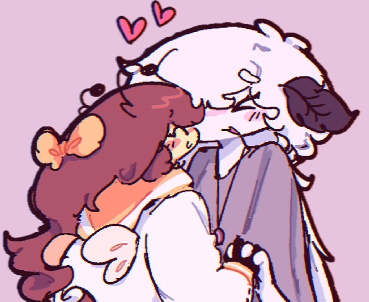 Drew this on New Year’s Day because happy new yuri !!!